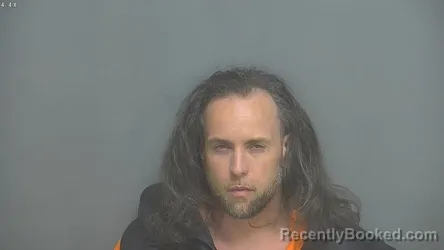 Mugshot of NATHANIEL RAY WOODS booked in Amherst County, Virginia on April 16, 2026