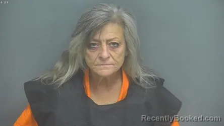 Mugshot of PATSY CASH MAYS booked in Amherst County, Virginia on July 9, 2026