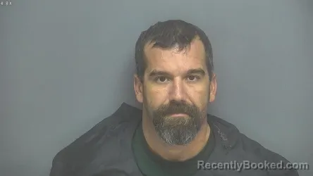 Mugshot of Patrick Landon Pritt booked in Amherst County, Virginia on July 24, 2026
