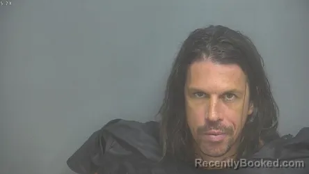 Mugshot of Quinten Chad Glenn booked in Amherst County, Virginia on August 7, 2026