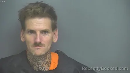 Mugshot of Robert Wayne Bartles booked in Amherst County, Virginia on August 31, 2026