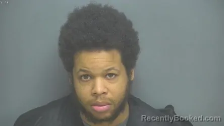 Mugshot of RAYVON SHABAZ CHAMBERS booked in Amherst County, Virginia on April 10, 2026