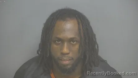 Mugshot of RAKIM MAURICE CARTER booked in Amherst County, Virginia on June 9, 2026