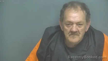 Mugshot of Roy Loy Coburn booked in Amherst County, Virginia on July 31, 2026