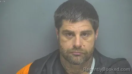 Mugshot of Richard Ray Gray booked in Amherst County, Virginia on July 21, 2026