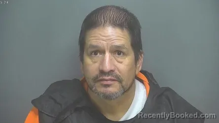 Mugshot of RUBEN PAEZ MACIAS booked in Amherst County, Virginia on June 4, 2026
