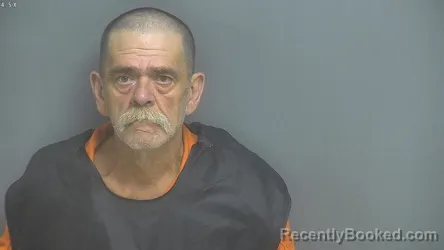 Mugshot of Roger Lee Martin booked in Amherst County, Virginia on October 1, 2026