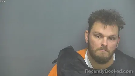 Mugshot of Ronald Tyler Tench booked in Amherst County, Virginia on September 29, 2026