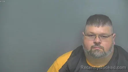 Mugshot of Roger Alan Vandoren booked in Amherst County, Virginia on October 2, 2026