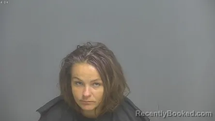Mugshot of Rebecca Marie Wood booked in Amherst County, Virginia on September 2, 2026