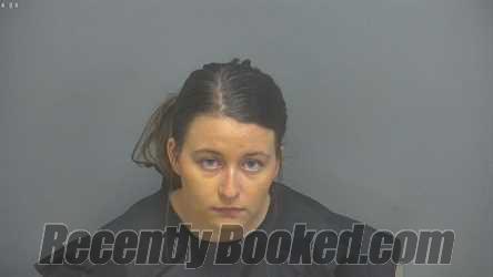 Booking photo from Amherst County, Virginia