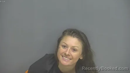 Mugshot of SHAELA DANIELE COFFEY booked in Amherst County, Virginia on April 3, 2026