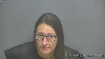 Mugshot of Stacy Curtin booked in Amherst County, Virginia on September 25, 2026