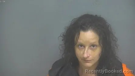 Mugshot of SAMANTHA LEE DICKERSON booked in Amherst County, Virginia on July 12, 2026