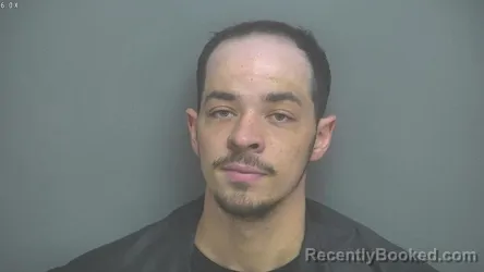 Mugshot of SPENCER TROY FRANKLIN booked in Amherst County, Virginia on May 13, 2026