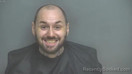 Mugshot of STERLING CAIN MOON booked in Amherst County, Virginia on July 13, 2026