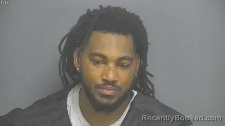 Mugshot of SHYRON TYRELL SMITH booked in Amherst County, Virginia on April 25, 2026