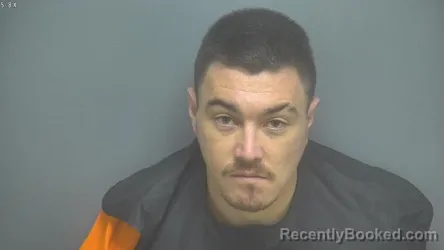 Mugshot of Sawyer Martin Stritesky booked in Amherst County, Virginia on September 28, 2026