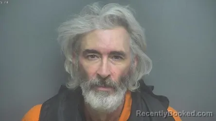 Mugshot of Samuel Stevens Tappen booked in Amherst County, Virginia on August 6, 2026