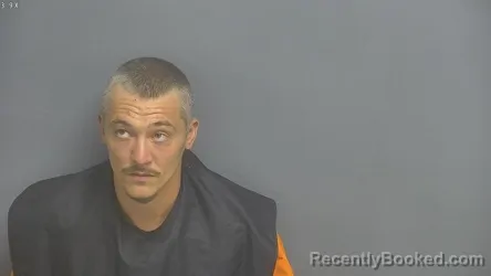 Mugshot of Timothy Wayne Burns booked in Amherst County, Virginia on September 25, 2026