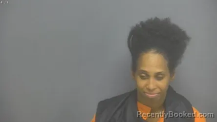 Mugshot of Tiffany Ann Douglas booked in Amherst County, Virginia on August 28, 2026