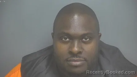 Mugshot of TERRANCE LAMONT JONES booked in Amherst County, Virginia on April 22, 2026