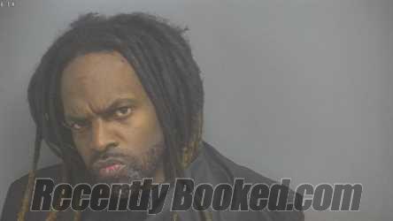 Booking photo from Amherst County, Virginia