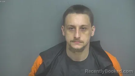 Mugshot of Thomas Jacob Reinhardt booked in Amherst County, Virginia on July 23, 2026