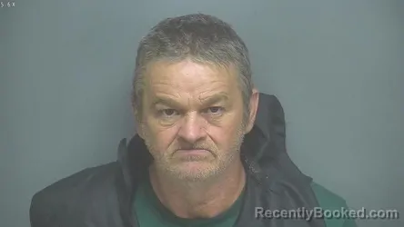 Mugshot of VINCENT EDWARD LETCHFORD booked in Amherst County, Virginia on June 15, 2026