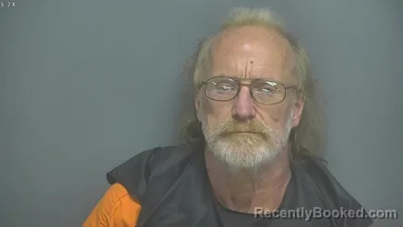 Mugshot of William Joseph Ashley booked in Amherst County, Virginia on October 5, 2026