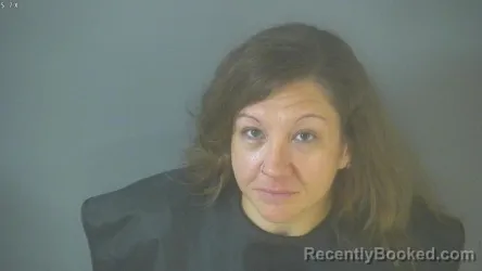 Mugshot of Whitney Denise Keesee booked in Amherst County, Virginia on July 18, 2026