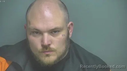 Booking photo from Amherst County, Virginia