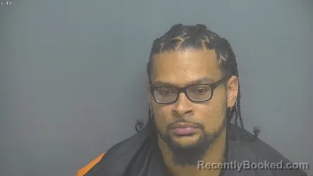 Mugshot of Xavier Emmanuel Debiase booked in Amherst County, Virginia on July 29, 2026