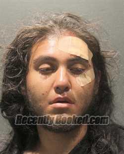 Booking photo from Arlington County, Virginia