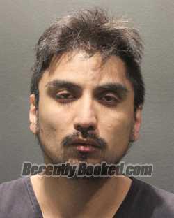 Booking photo from Arlington County, Virginia