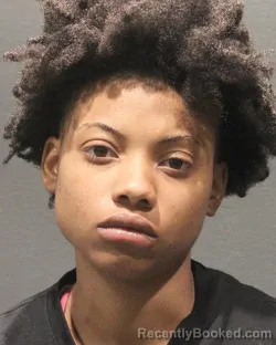 Mugshot of AYANA MONET HALL booked in Arlington County, Virginia on April 18, 2026