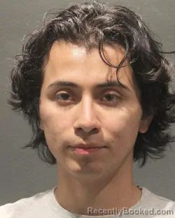 Mugshot of BRANDON OMAR ALVARADO booked in Arlington County, Virginia on April 18, 2026