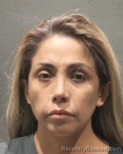 Mugshot of ERICKA QUIROGA ANGULO booked in Arlington County, Virginia on May 6, 2026