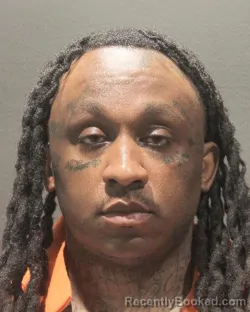 Mugshot of KARRIEM ANGELO JACKSON booked in Arlington County, Virginia on May 6, 2026