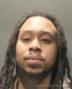 Mugshot of DEANGELO JUWAN HOLLEY booked in Arlington County, Virginia on May 7, 2026