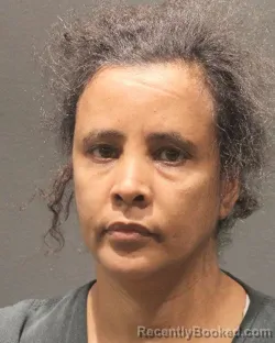 Mugshot of SENAIT GIRMAY TAYE booked in Arlington County, Virginia on May 9, 2026