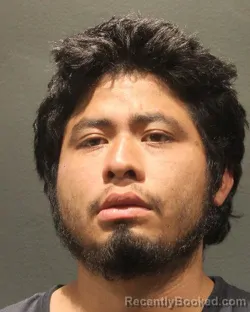 Mugshot of CRISTOBAL VASQUEZ SANCHEZ booked in Arlington County, Virginia on May 25, 2026