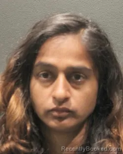 Mugshot of AMRUTA FERNBACH booked in Arlington County, Virginia on May 25, 2026