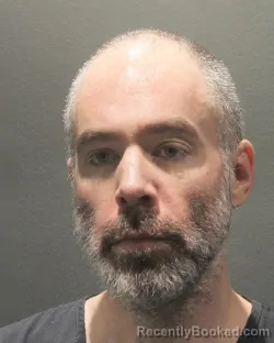 Mugshot of MATTHEW DAVID VERNON booked in Arlington County, Virginia on June 25, 2026