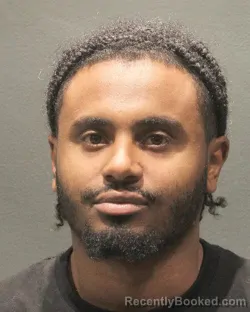 Mugshot of KUMNEGER YHENEW AYALSEW booked in Arlington County, Virginia on June 30, 2026
