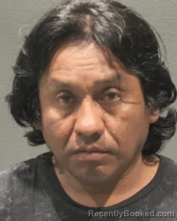 Mugshot of CESAR DAVID VASQUEZ VICENTE booked in Arlington County, Virginia on July 6, 2026