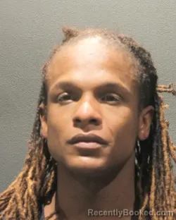 Mugshot of DALONTE DAVONNE JOHNSON booked in Arlington County, Virginia on July 7, 2026
