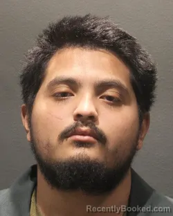 Mugshot of MAURICIO A URQUILLA ESCOBAR booked in Arlington County, Virginia on July 8, 2026