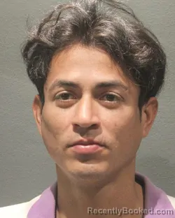 Mugshot of JOSE LUIS ROMERO PARADA booked in Arlington County, Virginia on July 9, 2026