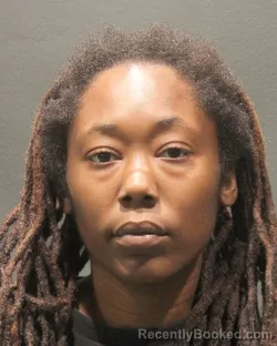 Mugshot of OSHA TIKIYAH WASHINGTON booked in Arlington County, Virginia on July 11, 2026